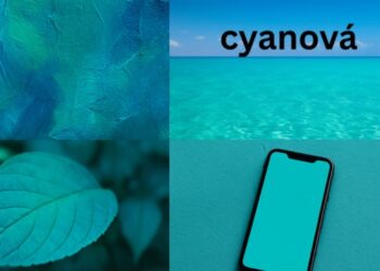 Cyanová