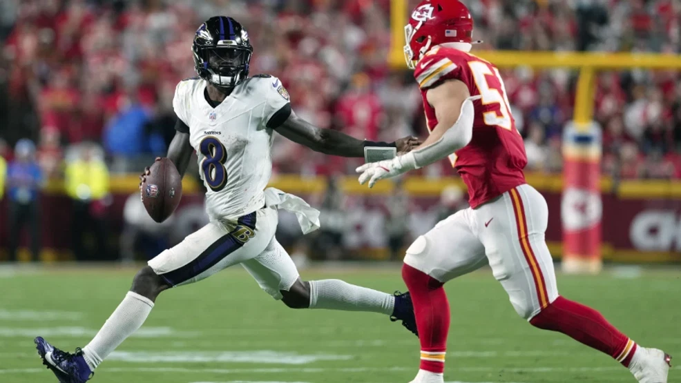 Las Vegas Raiders vs. Baltimore Ravens Match Player Stats