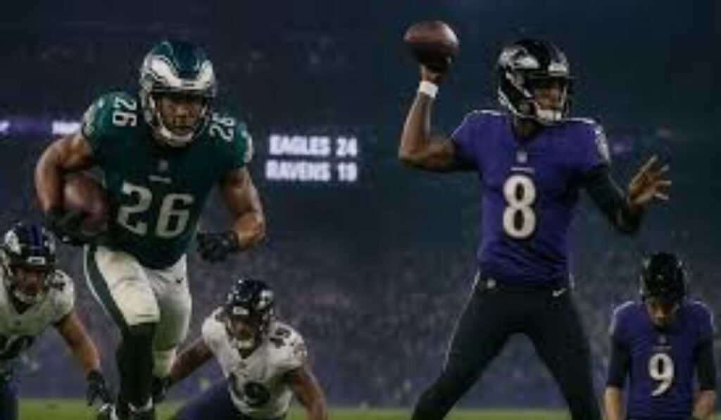 Philadelphia Eagles vs Baltimore Ravens Match Player Stats