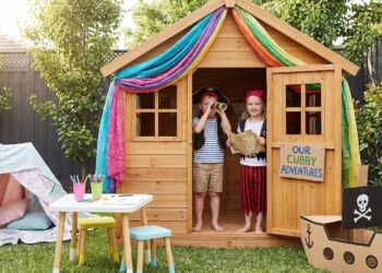 Creative Play Ideas Using a Cubby House for Kids