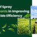 Role of Spray Adjuvants in Improving Pesticide Efficiency