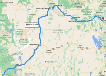 road trip california to montana