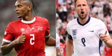 england national football team vs switzerland national football team timeline