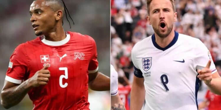 england national football team vs switzerland national football team timeline