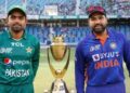 pakistan national cricket team vs india national cricket team standings