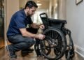 Folding wheelchairs for apartment living and what tight hallways demand from a frame