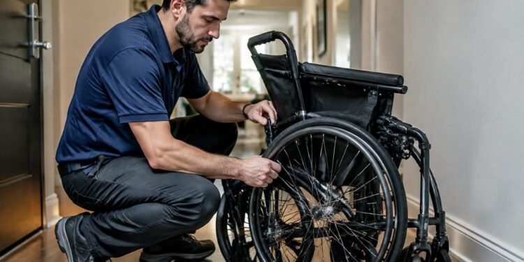 Folding wheelchairs for apartment living and what tight hallways demand from a frame